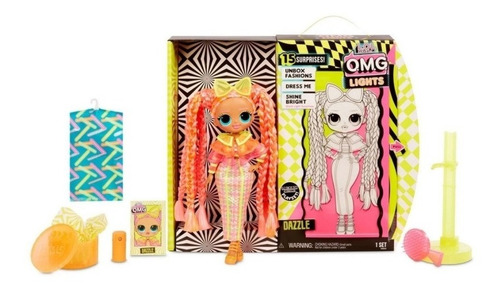 Boneca Lol Surprise Omg Lights Series Dazzle Da Candide 8941