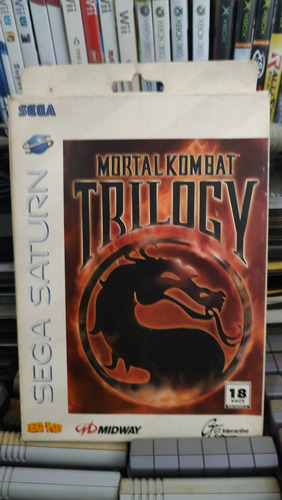 Mortal Kombat Trilogy- Sega Saturn Original 