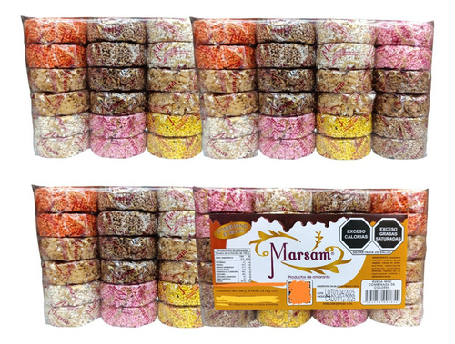 Barra Cereal Amaranto 144p Rueda Chocolate Nuez Café Color