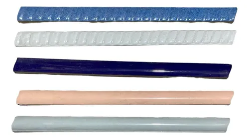 Guarda Listelo Ceramica Azul 30 X 2cm Barraca Del Cordon Azul