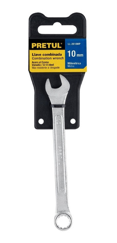 Imagen 2 de 10 de Llave Fija Combinada Acero Al Cromo Vanadio Milimetrica 25mm