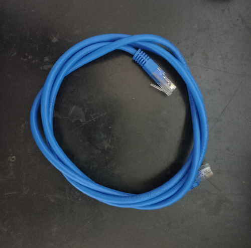Kit 10 Path Cord Cat5e Azul 1,5mts Eia/tia 568a. (Usado)