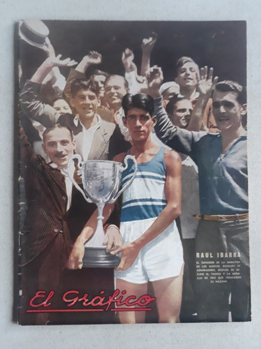 Revista El Grafico N° 805 Año 1934 Poster Velez  - Maraton