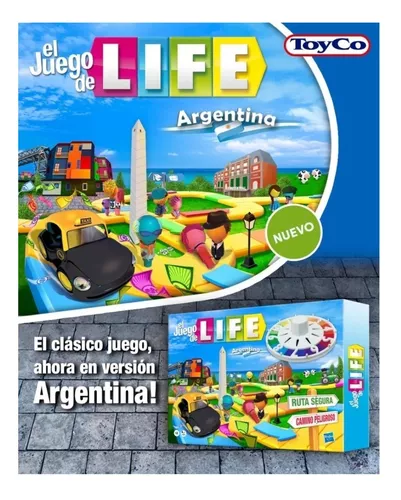 Juego De Mesa Life Argentina Popular