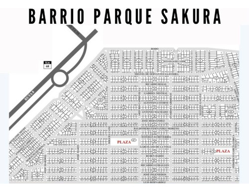 Venta De 2 Lotes En Barrio Parque Sakura. Oportunidad!!! Plano De Obra Aprobado