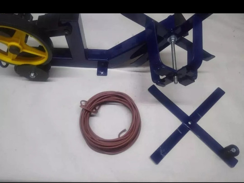 Máquina Cuenta Metros Con Enrollador De Cables O Soga