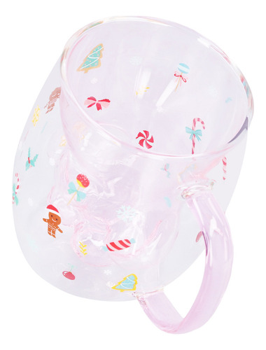Zheyang Tazas De Café De Doble Pared Gato Vidrio