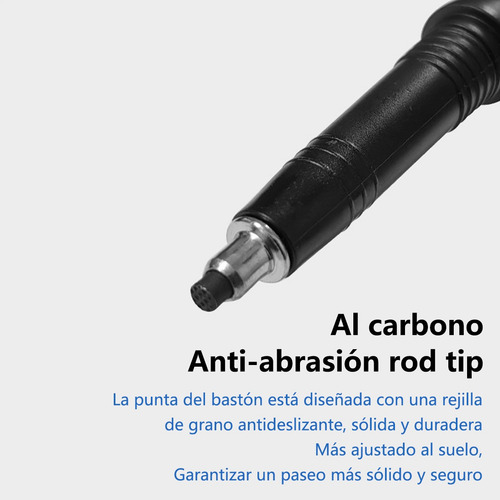 Bastones De Senderismo Ajustables Aluminio Plegables 2 Pzas