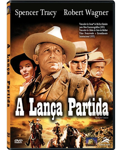 A Lança Partida - Dvd - Spencer Tracy - Robert Wagner