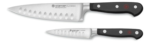 Wüsthof Classic Hollow Edge 2-piece Cuchillos Chef 15 Y 9cm