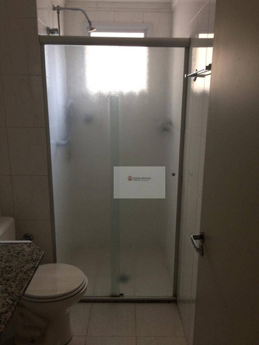 Excelente Apartamento Com 2 Dormitórios, Sacada E 1 Vaga Na Vila Guarani - Ap0217