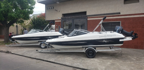 Imagen 8 de 15 de Lancha Open 3v Tango 470 Power Tec 40 Hp Nautica Milione 2