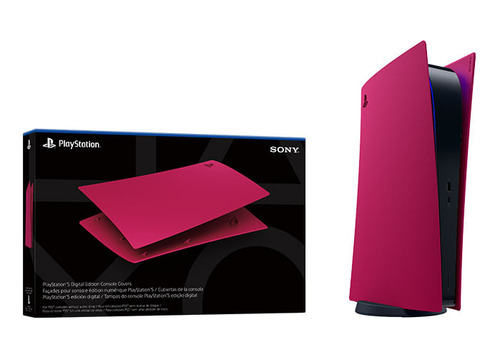 | Cubierta De Consola Ps5 Digital Cosmic Red