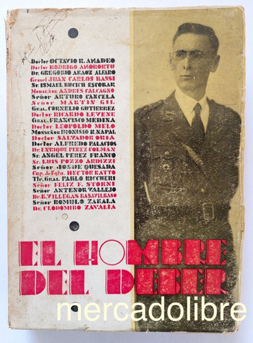 Semblanzas General Manuel Rodriguez El Hombre Del Deber 1936