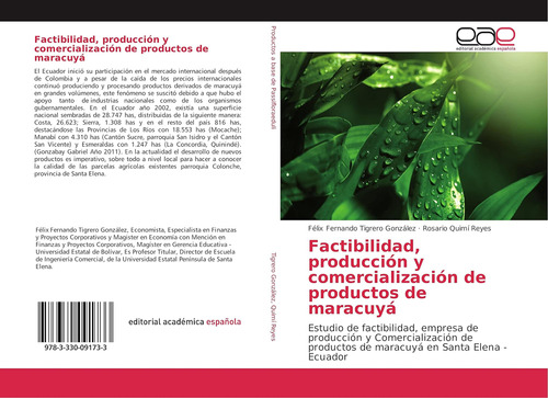 Libro: Factibilidad, Producción Y Comercialización De Produc