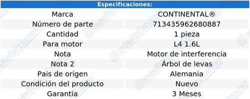 Banda Distribución Suzuki X-90 L4 1.6l 96-98 Continental
