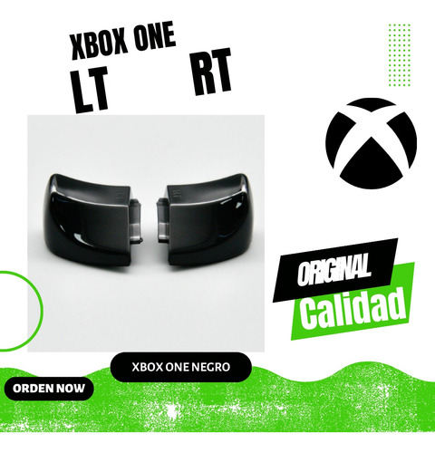 Lt Rt Control Xbox One Edición Negro Original