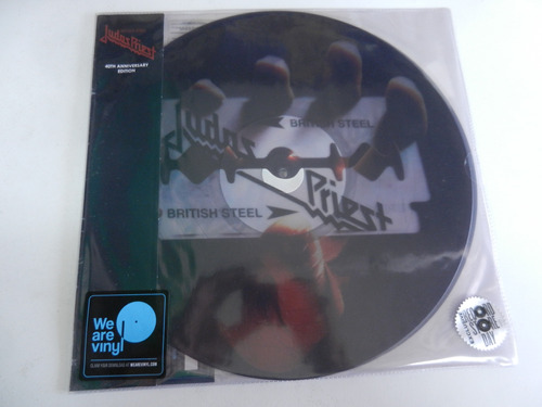 Judas Priest Lp British Steel Rsd Picture Disc Nuevo!! 2 Lps