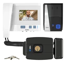 Comprar Interfone Hdl Com Câmera Fechadura Elétrica C90 Externa Com Tratamento Anticorrosão Original Garantia 1 Ano De Fábrica