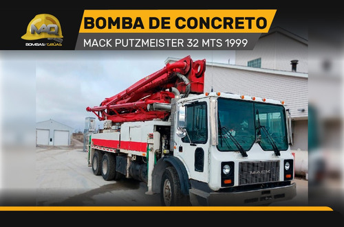 Bomba De Concreto Mack Putzmeister 32 Mts 1999