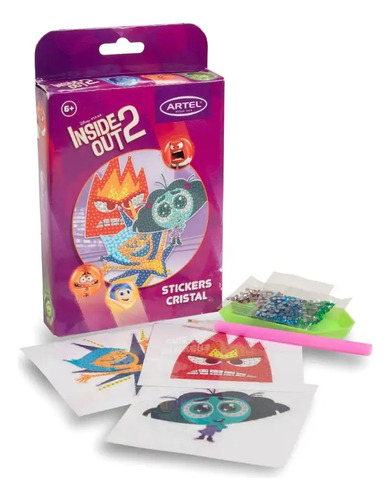 Set Stickers Cristal Intensamente 2 Artel