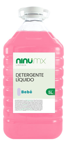 Jabon Liquido Para Ropa Ninu 5 Litros Detergente Para Ropa