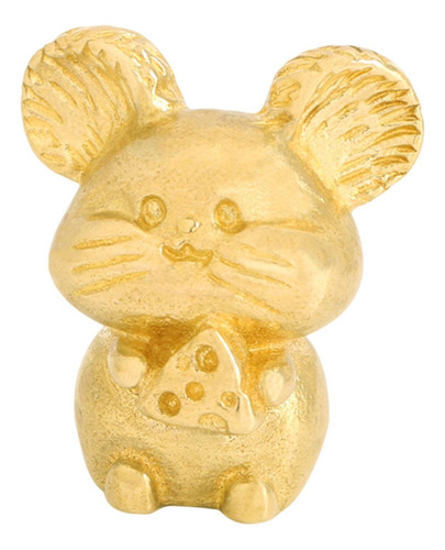Manija De La Puerta Del Cajón De La Estatuilla Del Mini Oro