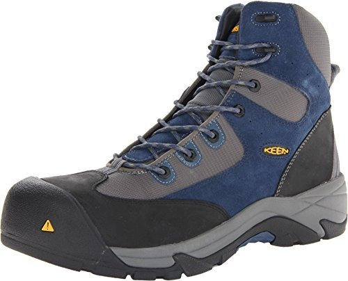 Botas - Keen Utility Men's Rainier Mid Ensign Blue-gargoyle 