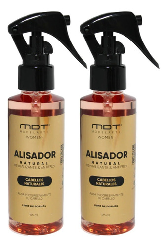 Kit X 2 Alisador Antifriz Y Revitalizante Cabello Natural