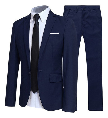 Y Traje De Dos Piezas Para Hombre, Traje De Boda, Traje