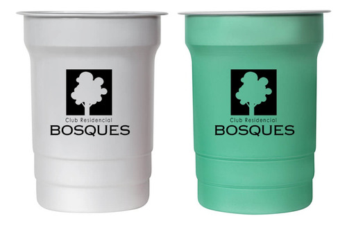10 Vasos De Aluminio Cambio De Color Con Frio Personalizados