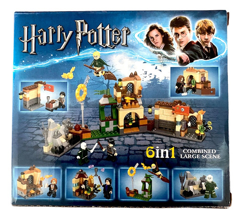 Kit Blocos De Montar Harry Potter Hogwarts 341 Peças