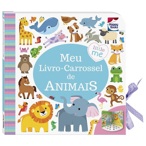 Little Me Meu Livro-Carrossel de Animais, de Igloo Books Ltd. Happy Books Editora Ltda., capa dura em português, 2021