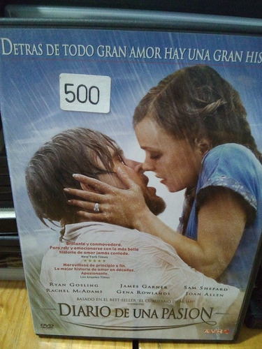 Película Original En Dvd Diario De Una Pasión