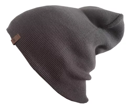 Gorro Lana Estilo Rocky Unisex Liso Mujer Hombre Moda