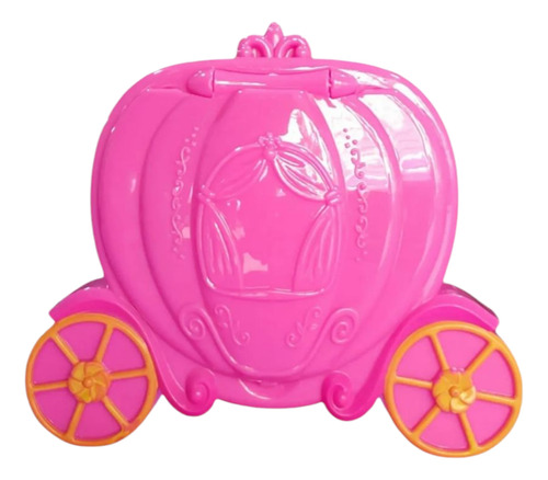 Kit De Maquillaje Infantil Sebigus Carroza Rosa