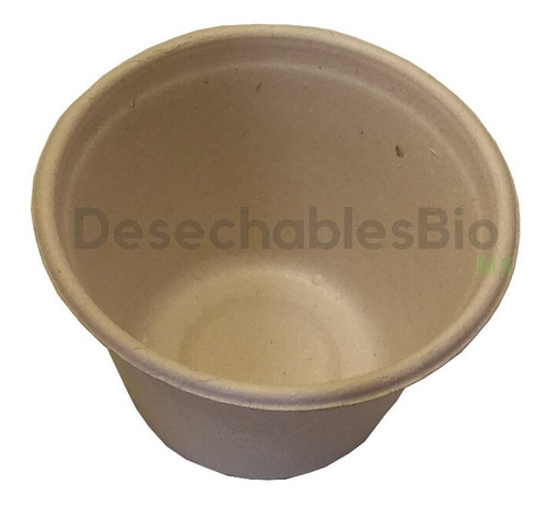 Imagen 3 de 5 de 50 Copas / Vasos Souffle 5 Oz. Biodegradable Bagazo De Trigo