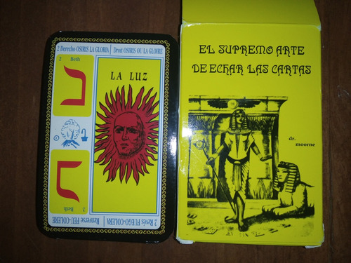 Tarot El Supremo Arte De Echar Cartas Marco Negro