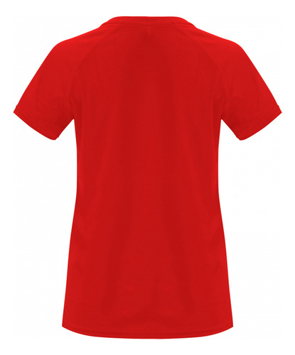 Pack 5ú Polera Deportiva Mujer Entallada Uv Poliéster Roly
