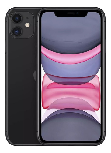 Apple iPhone 11 (64 Gb) Reacondicionado Negro (Reacondicionado)