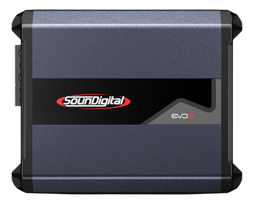 Módulo Amplificador Soundigital Sd800.1 Evo5 800w Rms 4 Ohms Cor Preto