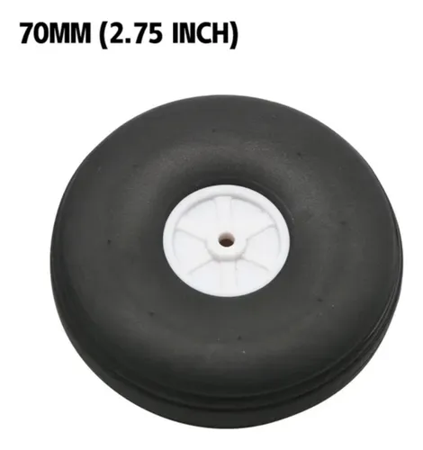Rueda Para Avión 2.75 Pulgadas