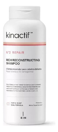 Shampoo Reconstructor N°2 Repair X300 Ml Kinactif