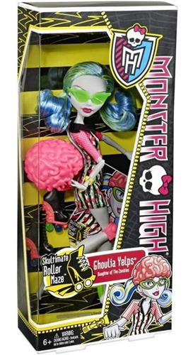 Ghoulia Yelps Skultinate Roller Maze Monster High Sellada