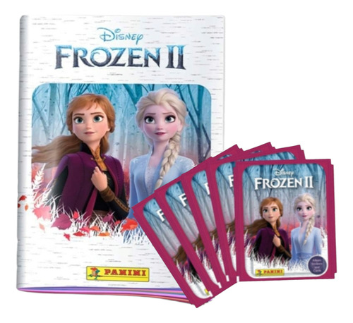 Álbum Frozen Ii + 25 Sobres De Laminas