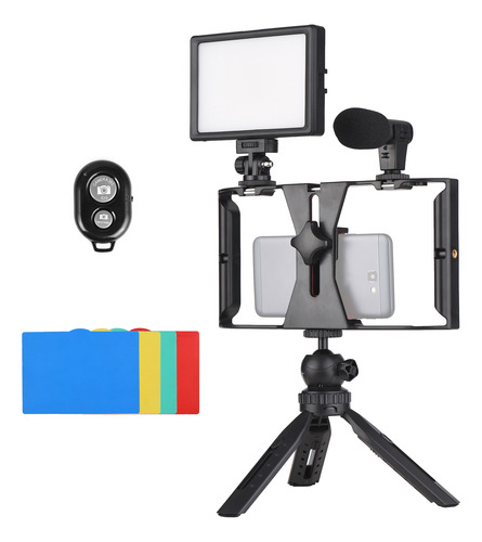 Kit De Videoconferencia Para Smartphone Andoer Rig Vlog Que