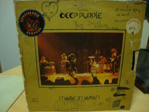 Vinilo Deep Purple Made In Japan 2 Discos Bi1