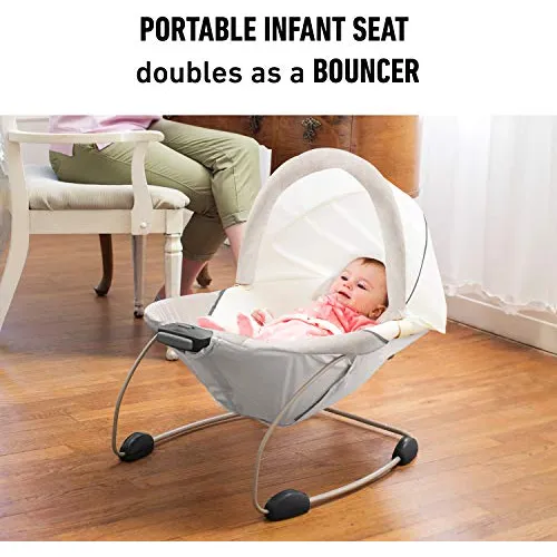 Graco pack and play with bouncer hot sale
