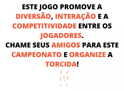 Jogo Mini Sinuca Brinquedo Mdf 45cm 2 Tacos E 11 Bolinhas