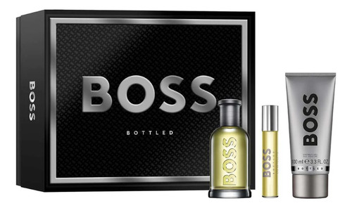 Hugo Boss Bottled Edt 100 Ml + 10 Ml + Shower Gel Hombre